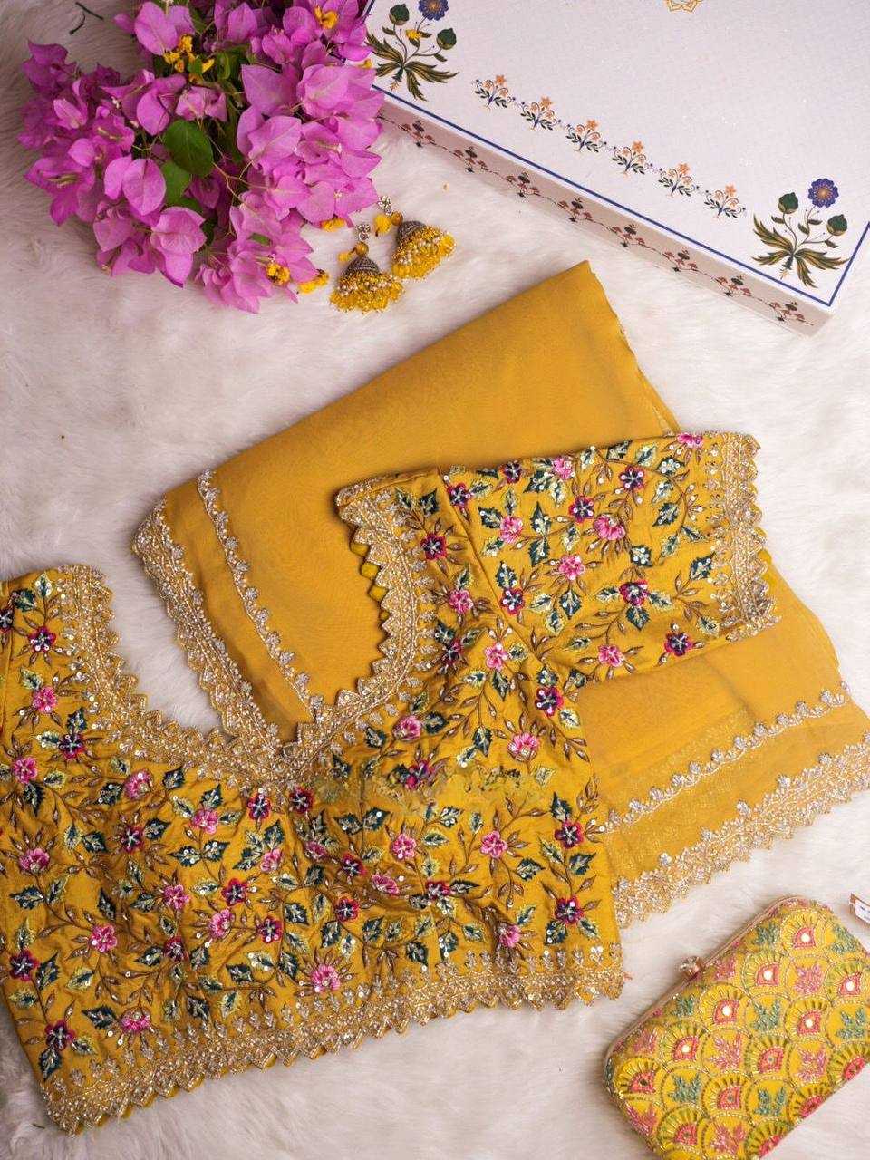 YNF TABBY SILK RIN133 497 SAREES WHOLESALE PARTY WEAR FANCY SEQUENCE RAKHI SAREES MANUFACTURER